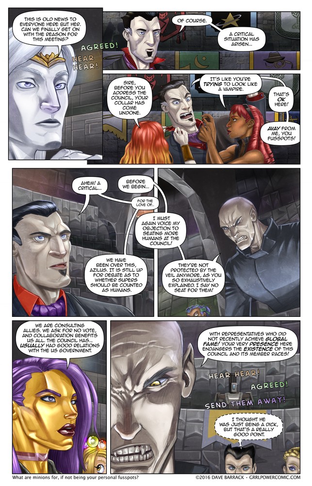 Grrl Power #462 – Seating arrangements