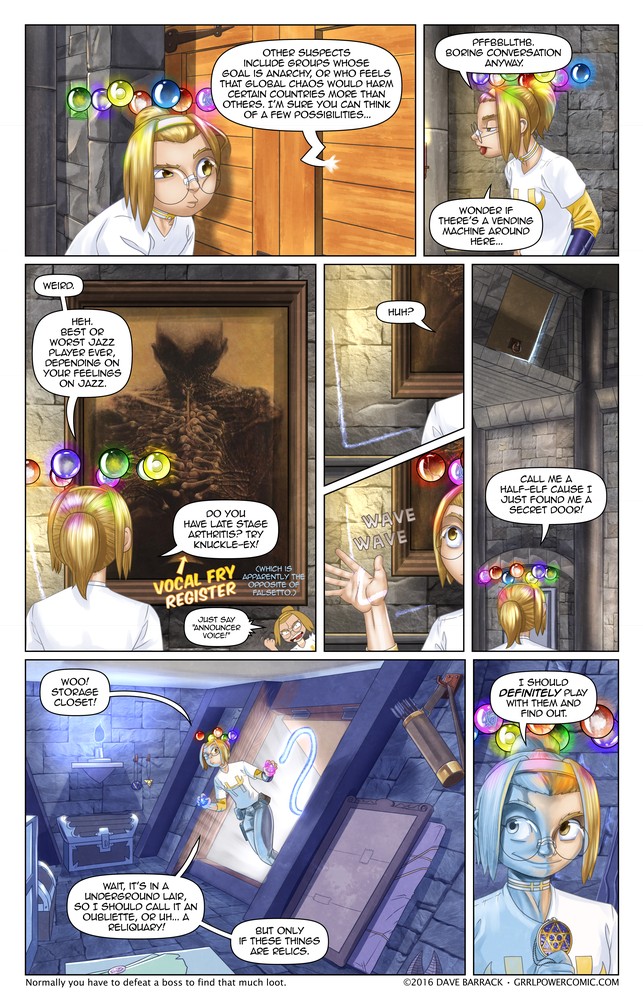 Grrl Power #468 – Blues closet