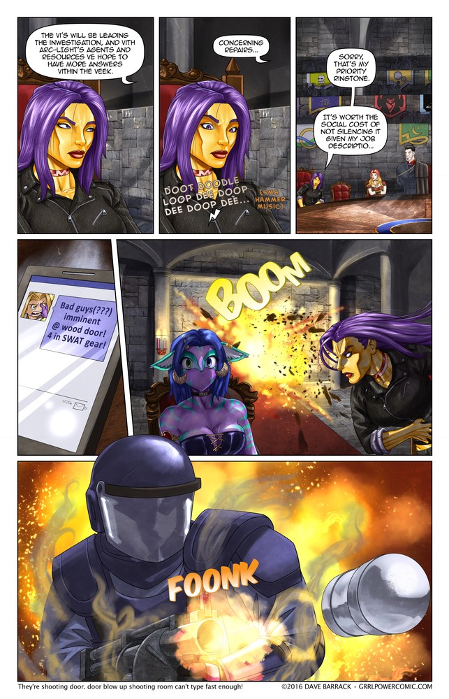 Grrl Power #470 – Knock knock bang smash