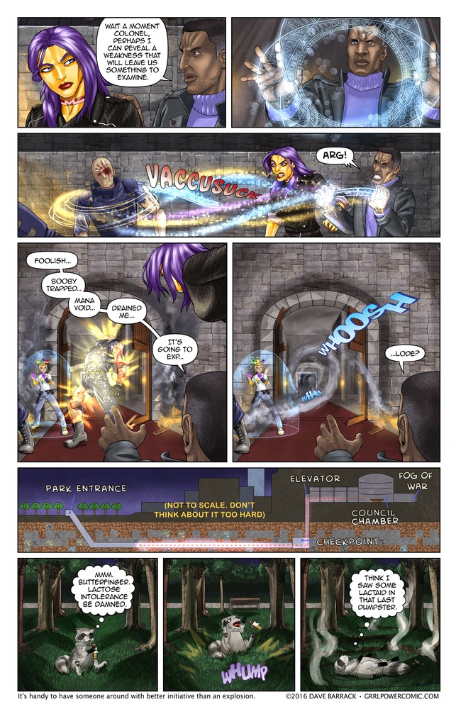 Grrl Power #475 – Emergency egress