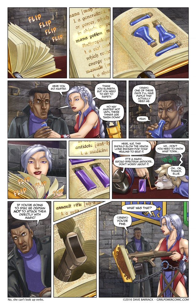 Grrl Power #480 &#8211; No relation to Captain Caveman