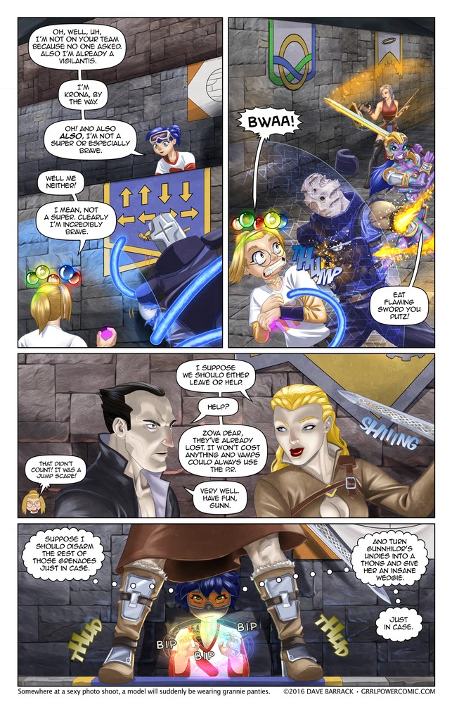 Grrl Power #482 – Panty RAID 0