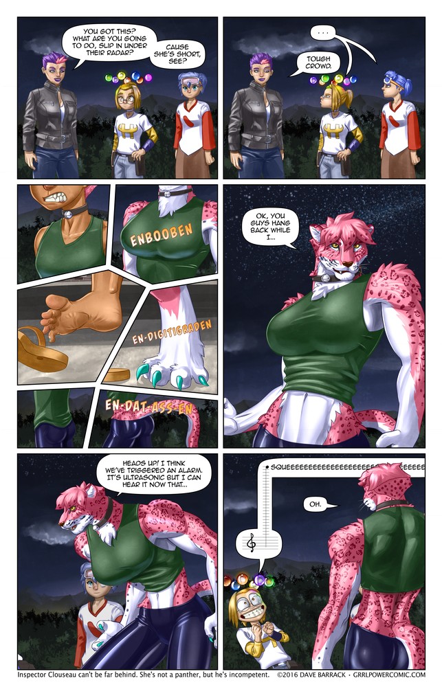 Grrl Power #492 – Don’t tell her spots are gauche