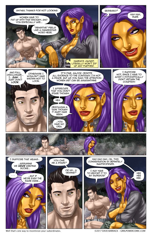 Grrl Power #523 – Field flirt