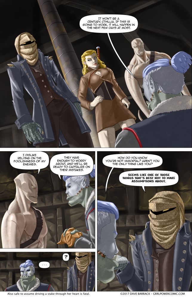 Grrl Power #530 – Axis of uncertainty