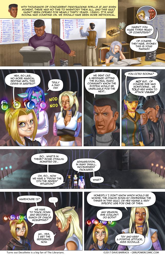 Grrl Power #555 – One stop inconvenience shopping