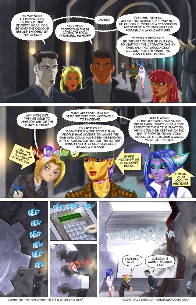 Grrl Power #560 – Questions of security