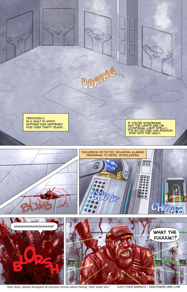 Grrl Power #562 – Hoisted by being the vanguard