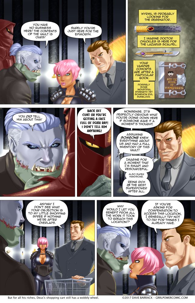 Grrl Power #567 – Zero sum shopping