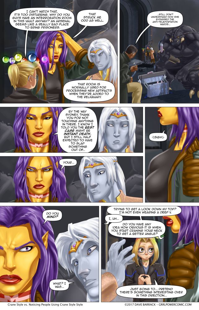 Grrl Power #578 – Crane shot bust