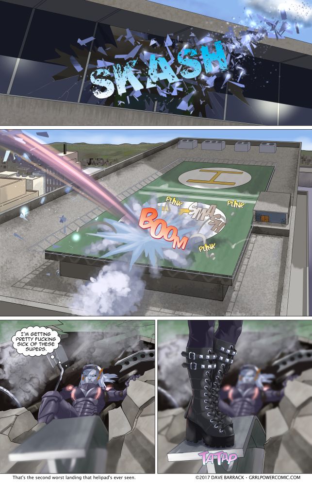 Grrl Power #601 – A slight escalation