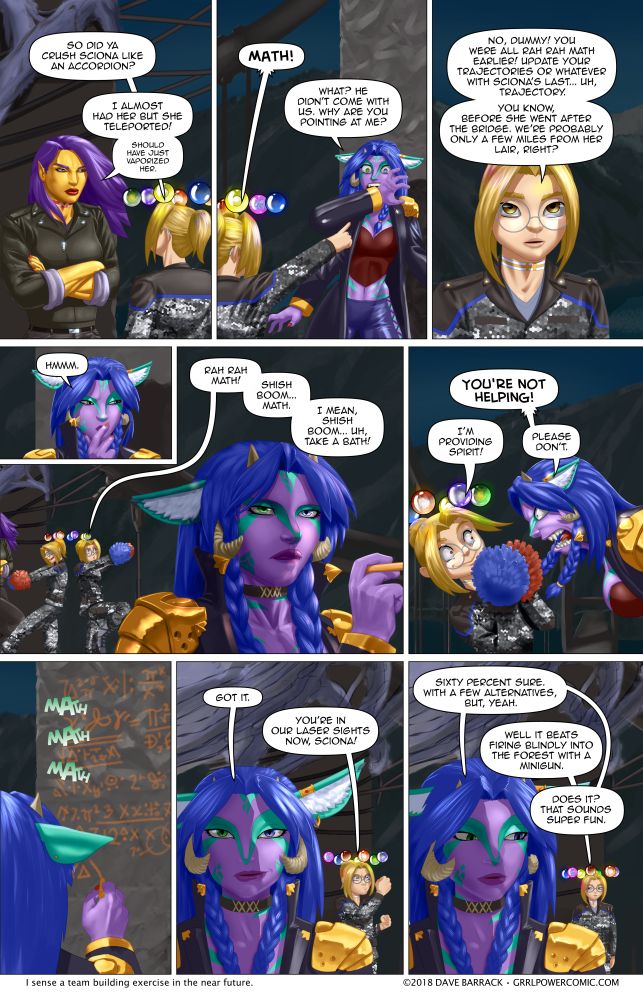 Grrl Power #619 – Numbers. Or, weird symbols mostly