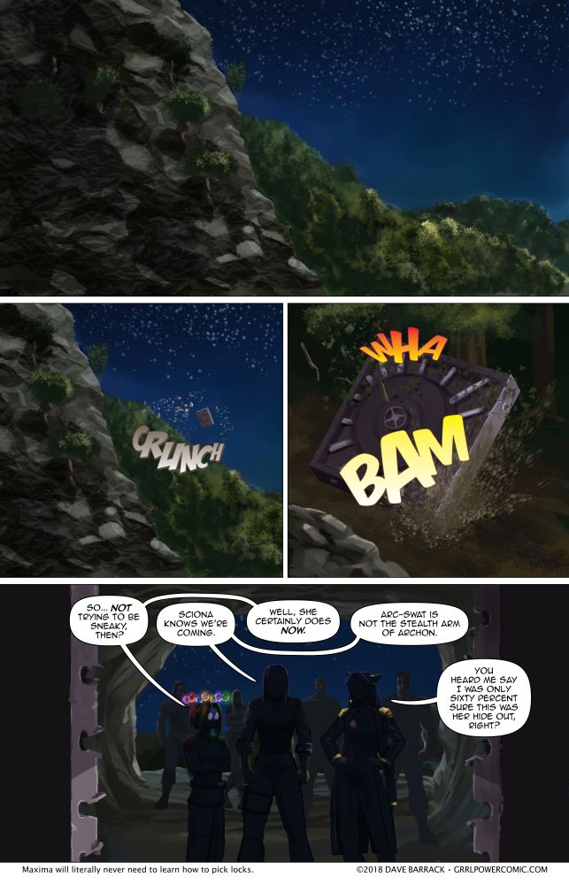 Grrl Power #620 – Shave and a haircut…