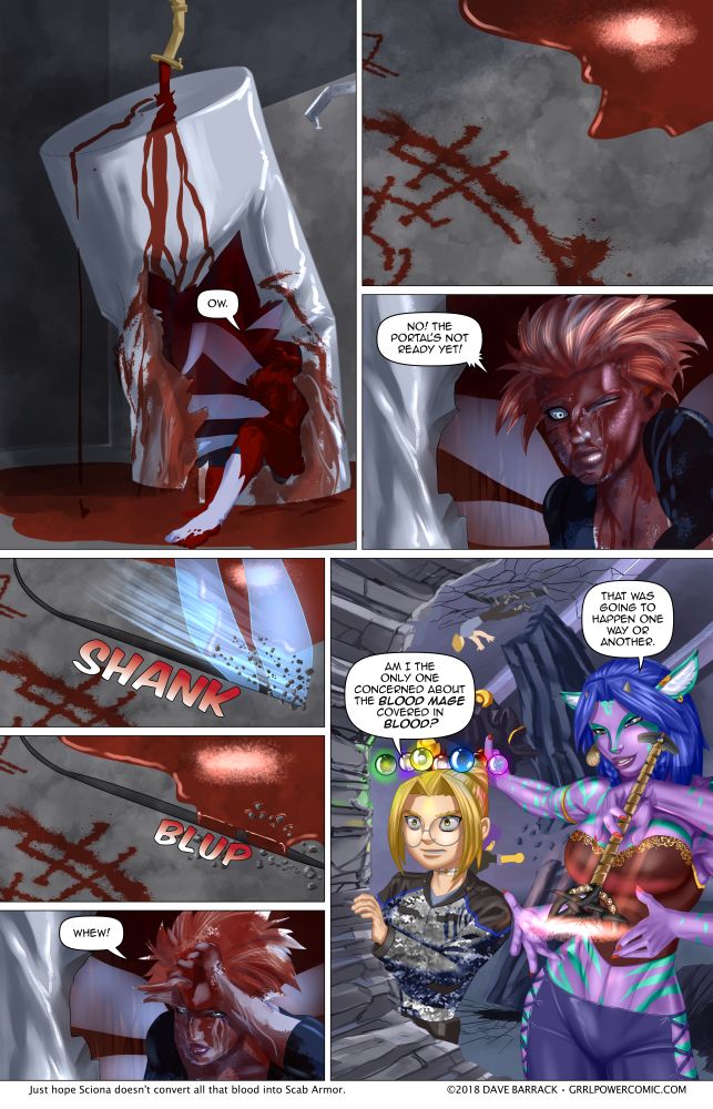 Grrl Power #629 – Dammed blood