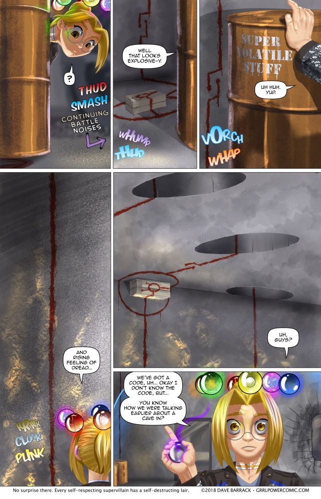 Grrl Power #631 – Keep away from shiny, candy like buttons