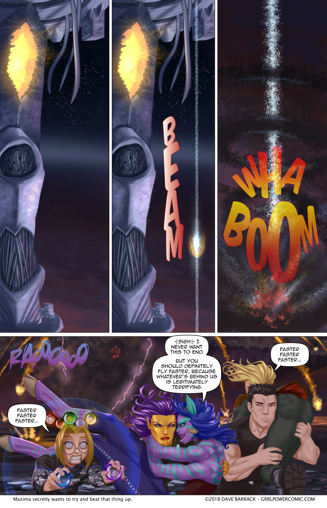 Grrl Power #643 – There ain’t no party like a landing party…