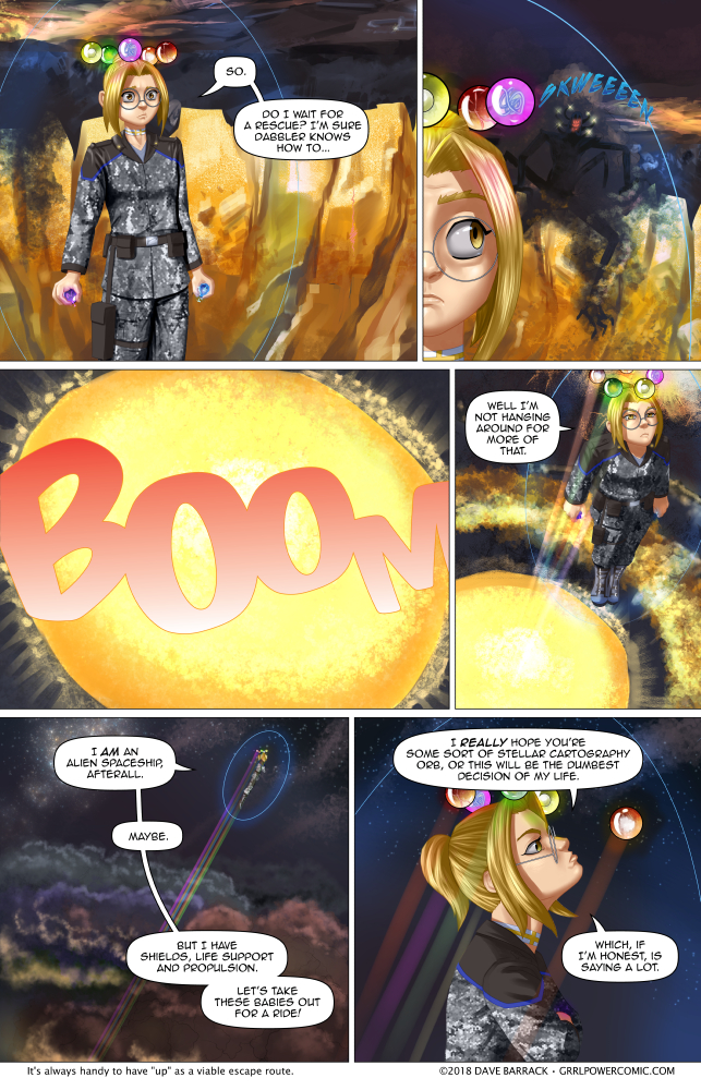 Grrl Power #652 – Prepare for Warp 0.00000454