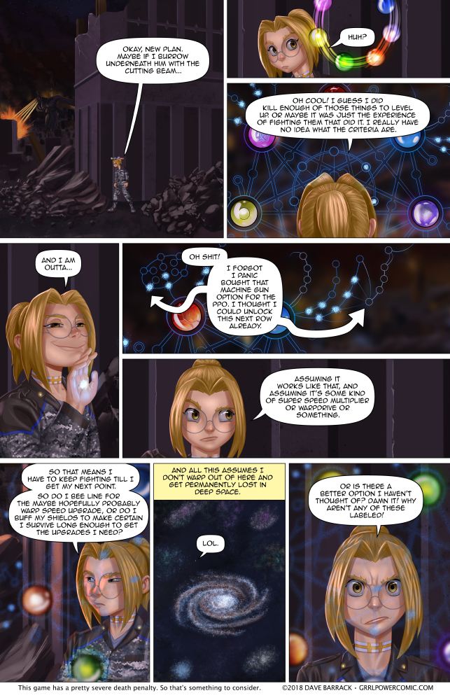 Grrl Power #659 – The greatest challenge – upgrading