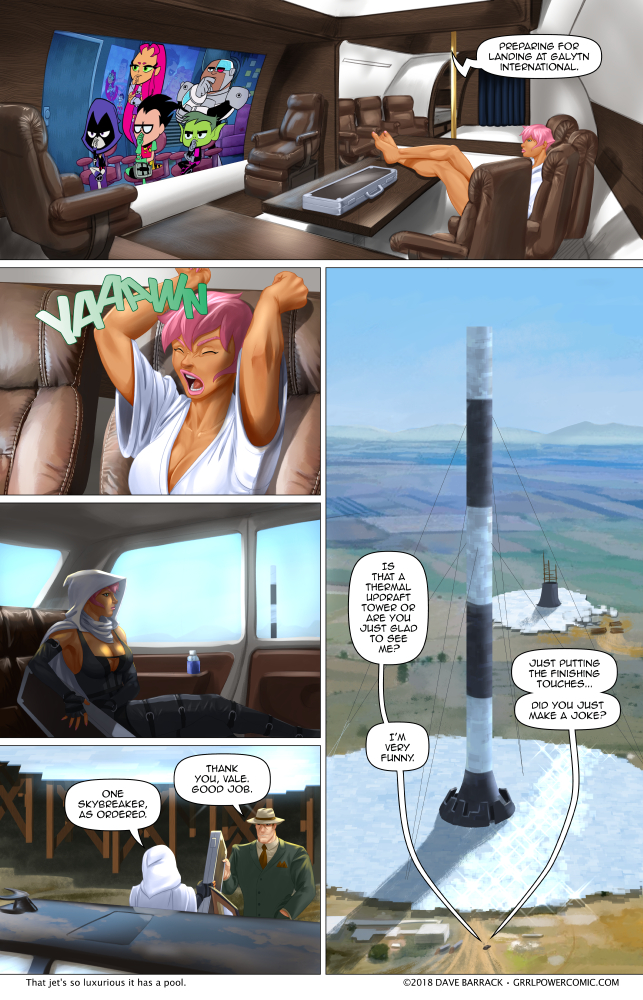 Grrl Power #663 – Executive class