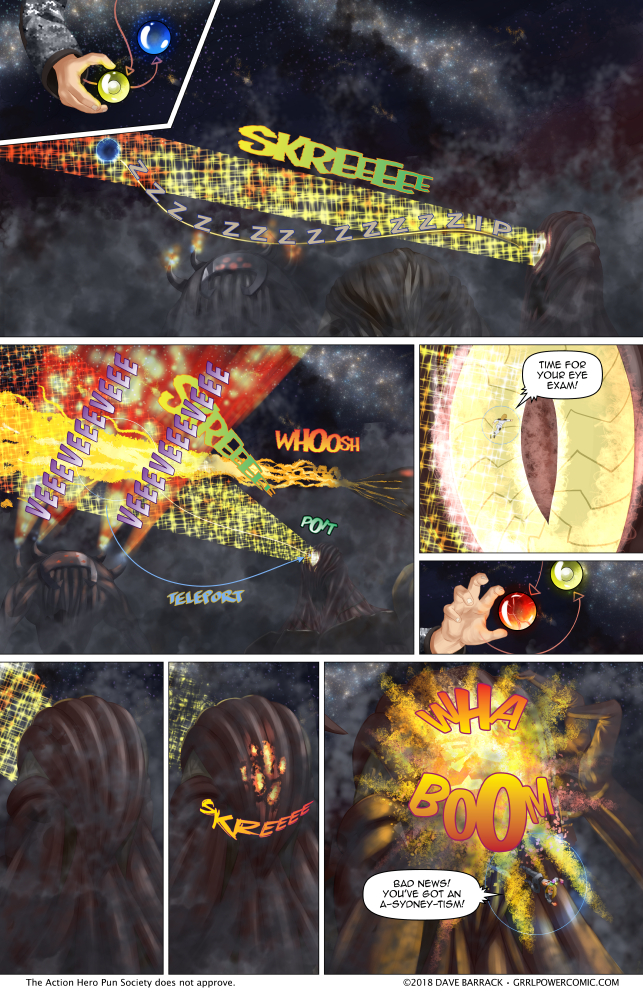 Grrl Power #669 – Particle beam-ik