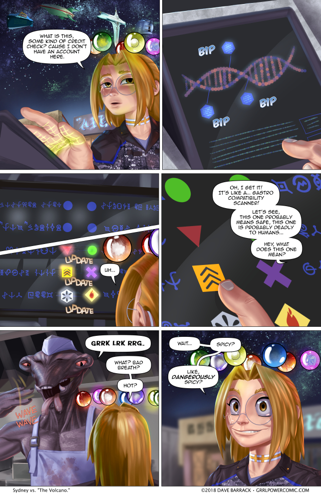 Grrl Power #685 – Things are looking up… the scoville scale