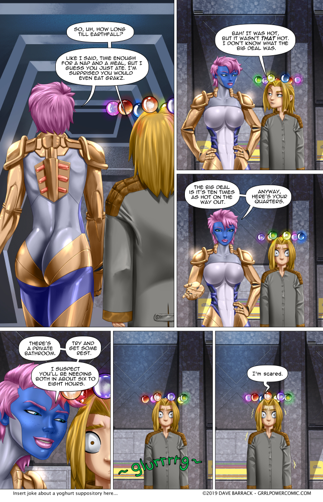 Grrl Power #711 – Love is a burning thing…