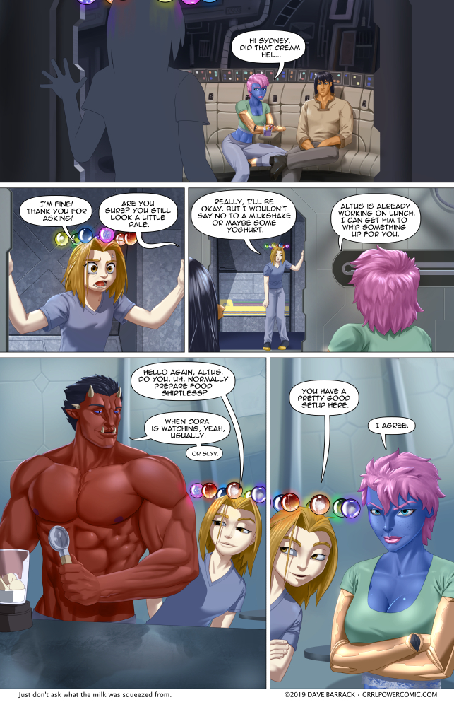 Grrl Power #713 – Bloopberry or malted flerg?