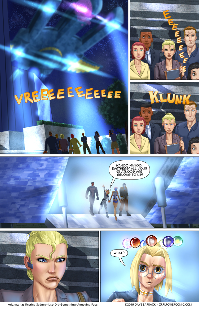 Grrl Power #721 – A historic disembarkation