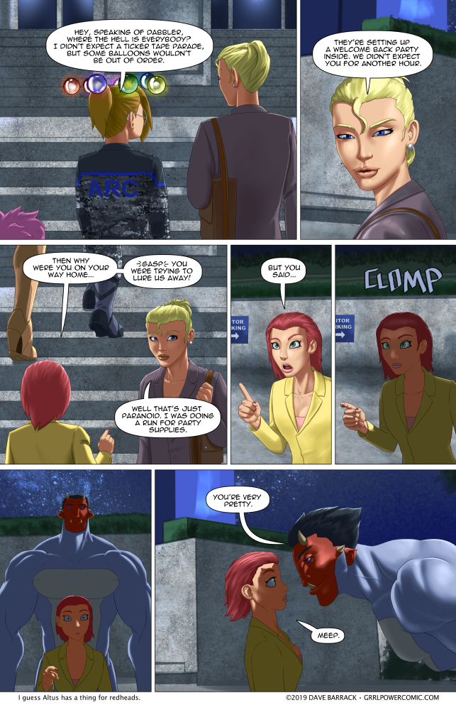 Grrl Power #723 – Attraction distraction