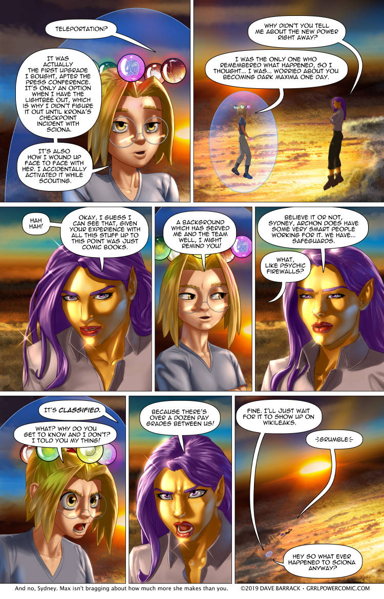 Grrl Power #742 – Rank = knowing stuff