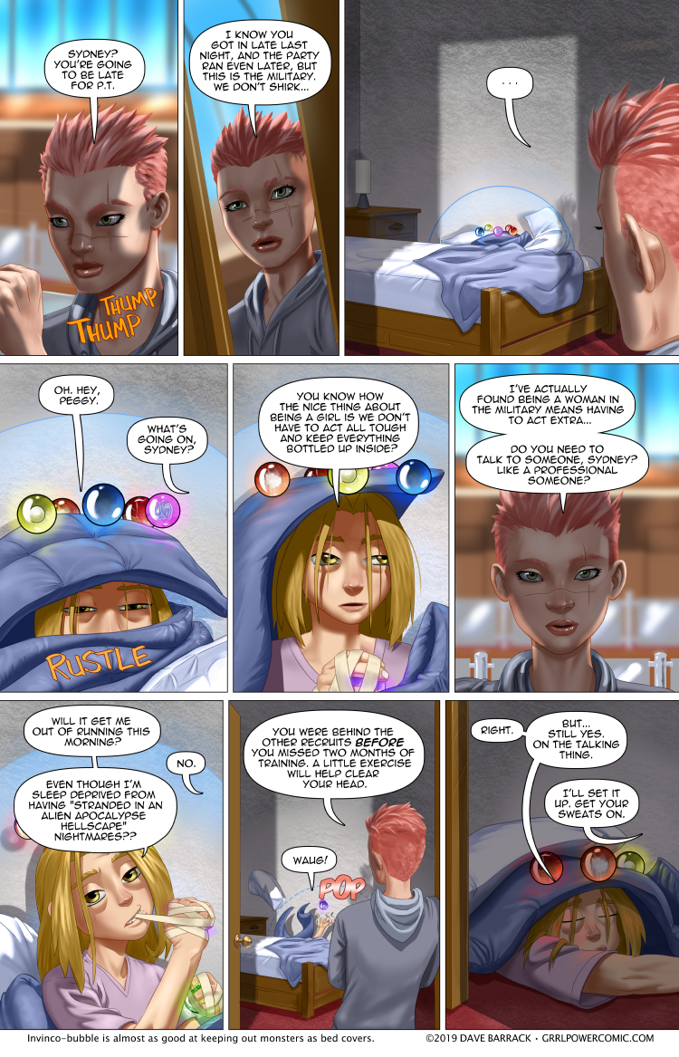 Grrl Power #747 – Physical Training Snooze… Don’t