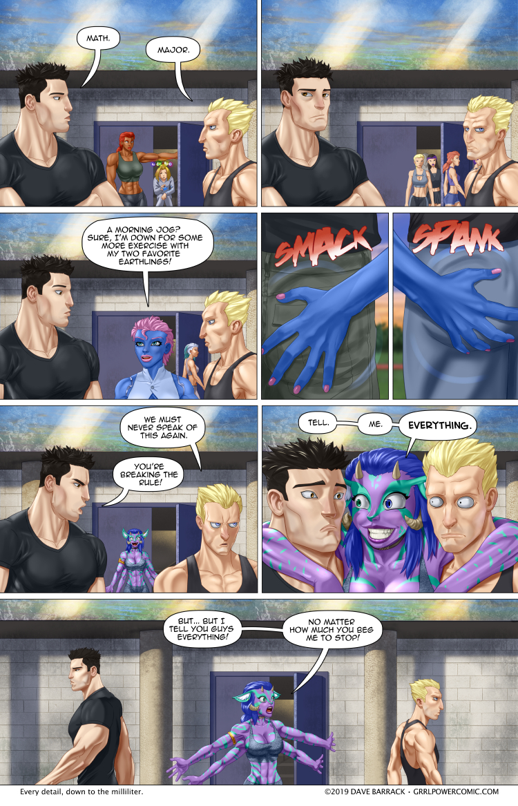 Grrl Power #748 – Sharing is scaring