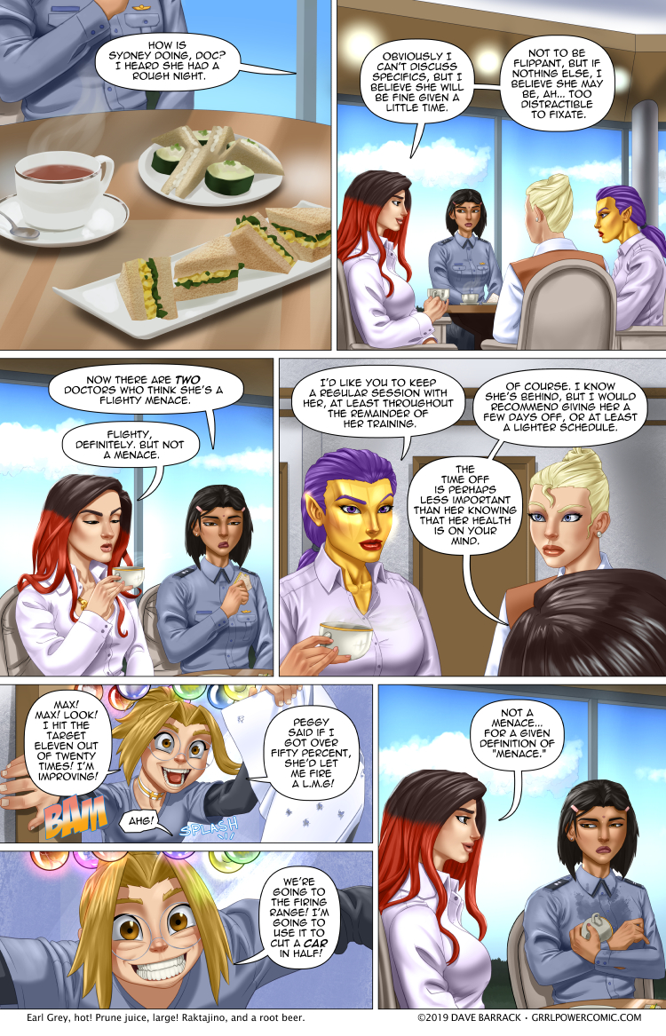 Grrl Power #753 – A civilized abeyance