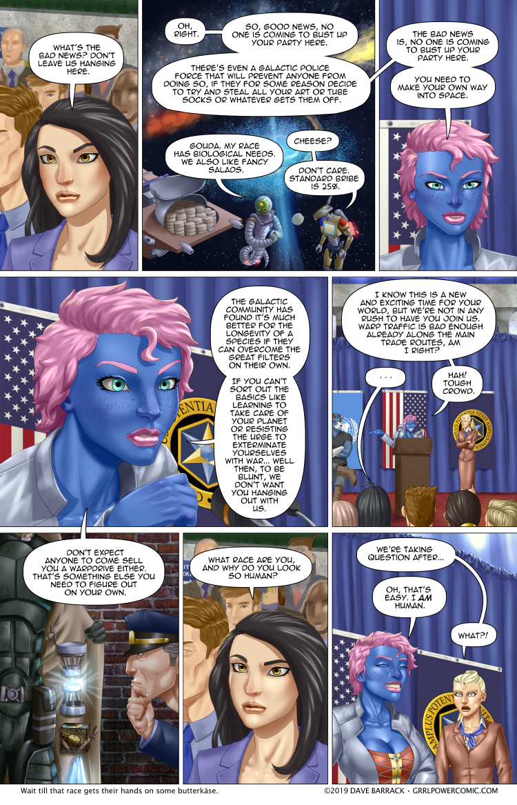 Grrl Power #755 – The great gouda caper