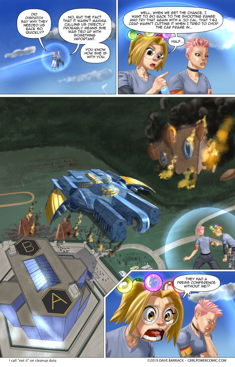 Grrl Power #768 – Late to the party