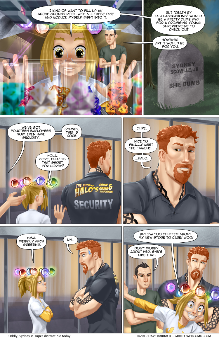 Grrl Power #782 – Death by die