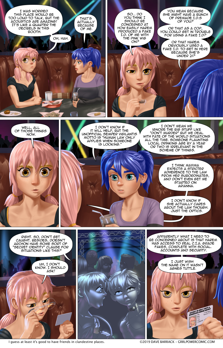 Grrl Power #788 – Apologies to anyone named Agnes