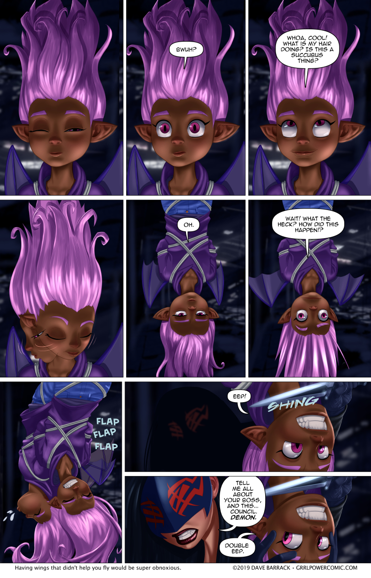 Grrl Power #799 – Inversion scarapy