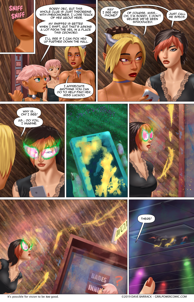 Grrl Power #800 – Give me sight beyond smells