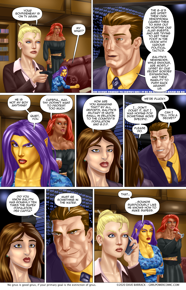 Grrl Power #829 – Spilling news