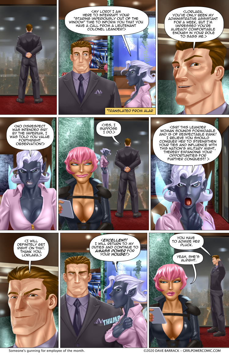 Grrl Power #830 – The new hire