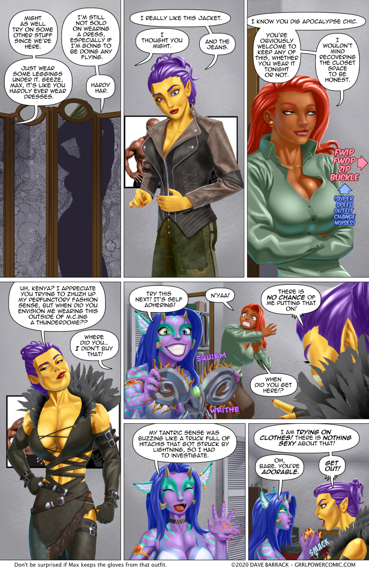 Grrl Power #834 – We don’t need another hero… dressed like a stripper