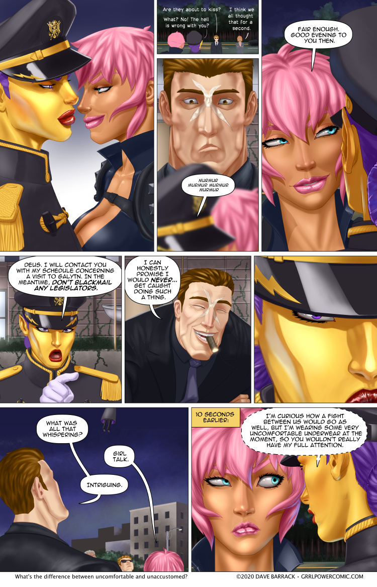 Grrl Power #851 – Thongs away!