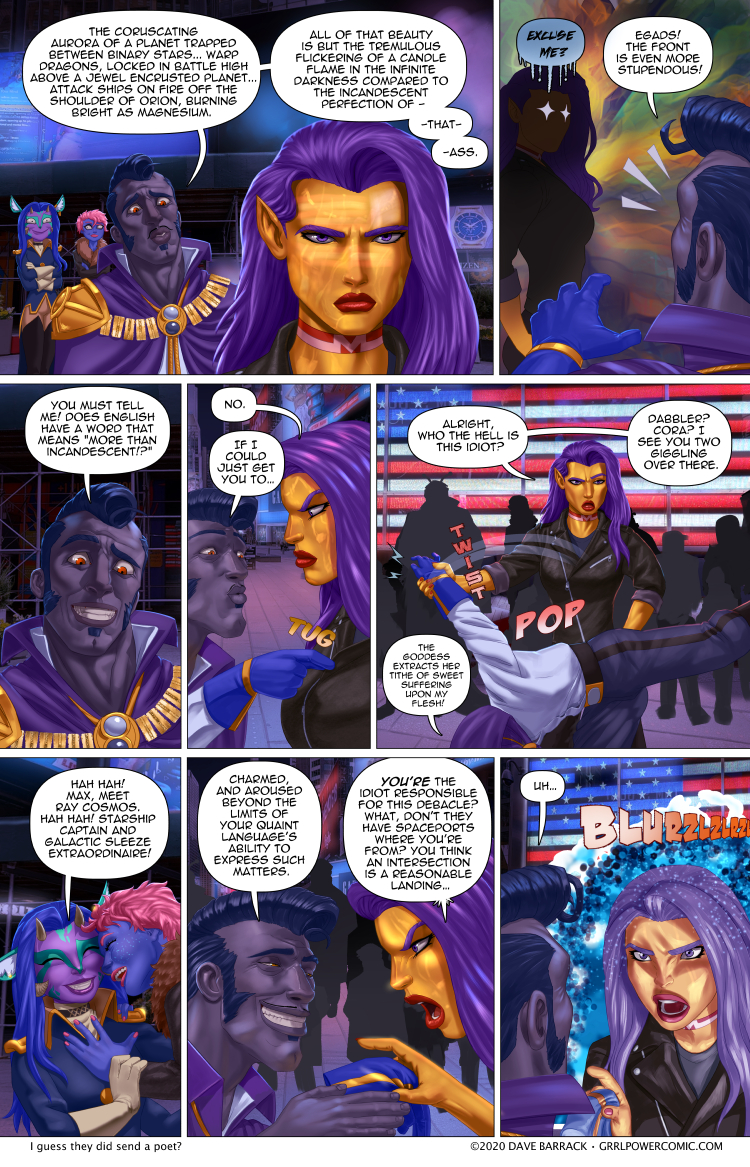 Grrl Power #875 – Poetic pozzing