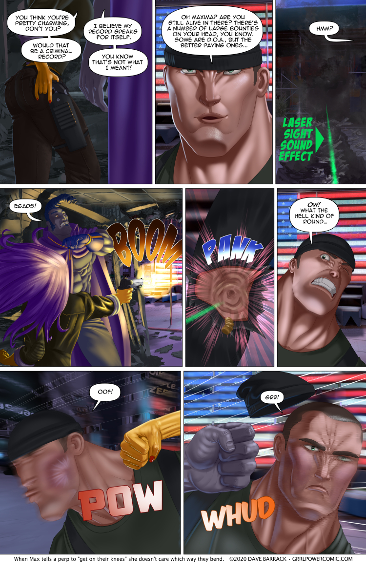 Grrl Power #888 – Supervillain ping pong