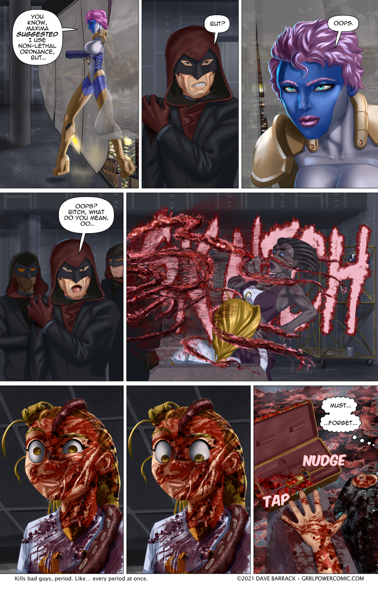 Grrl Power #912 – Maximum trauma!