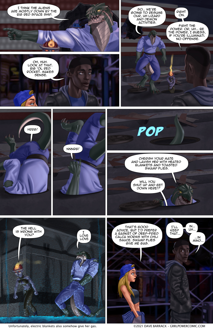 Grrl Power #927 – All we need is love and fried insects