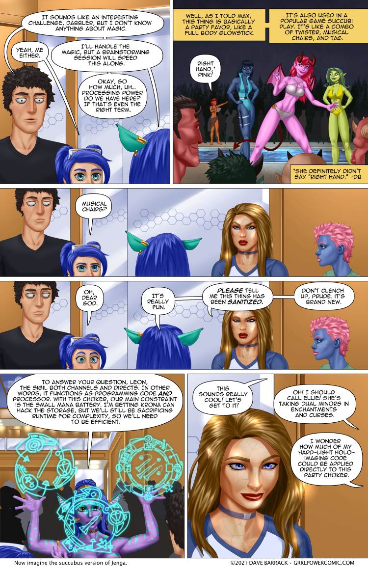 Grrl Power #958 – Succubi party games