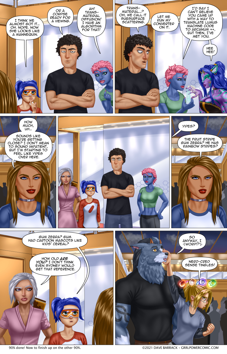 Grrl Power #962 – Pop gauntlet thrown?