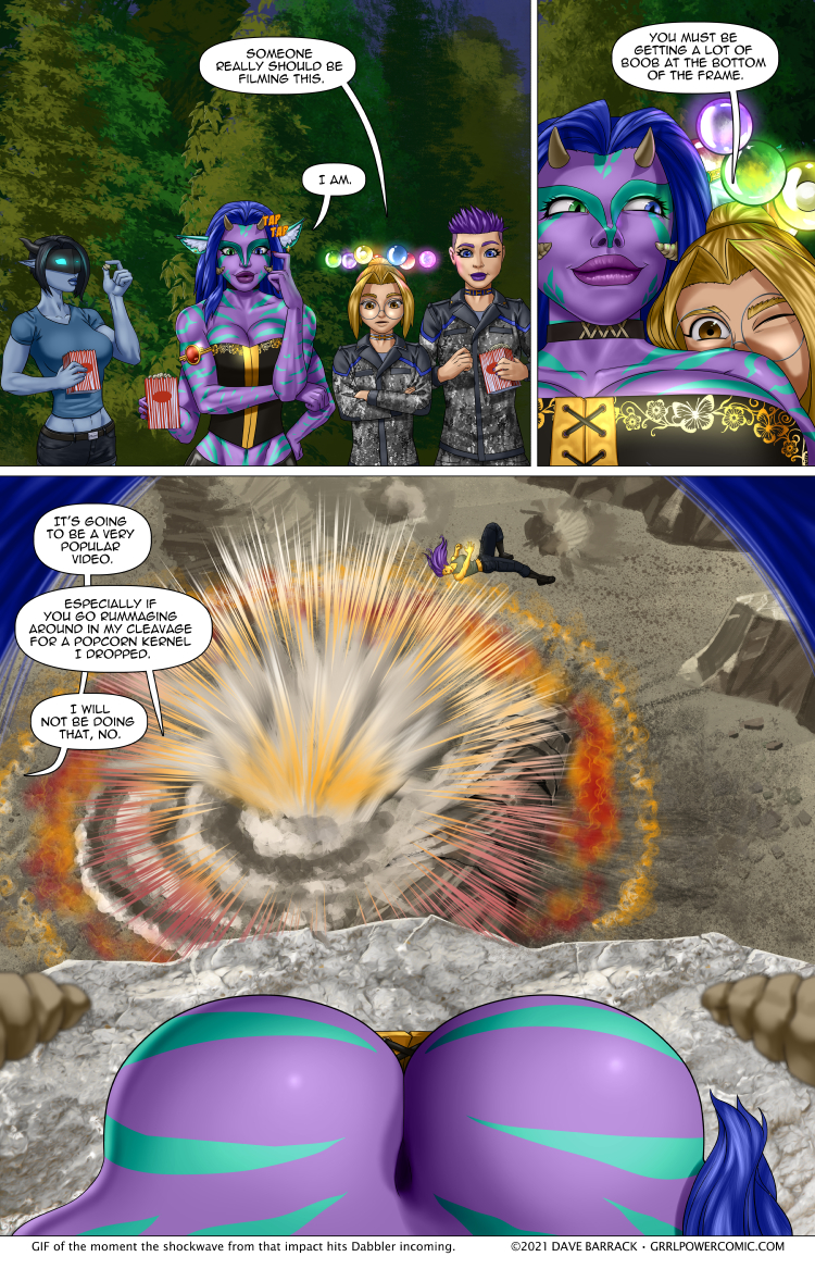 Grrl Power #977 – Boob tube